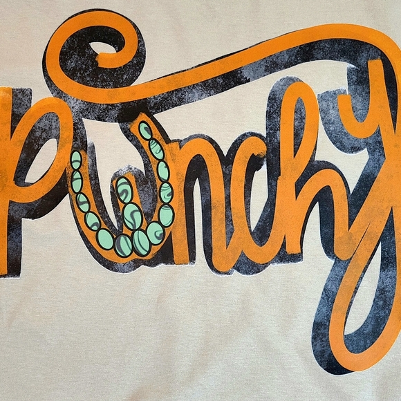 🧡 Punchy Western Graphic Tee | Turquoise Rope Detail | Country Life Boutique - Picture 2 of 15
